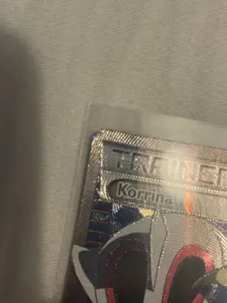 Pokemon TCG Korrina Furious Fists Trainer Card Full Art 111/111 Rare Holo - Image 3