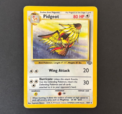 Pokemon Pidgeot Jungle 8/64 Holo 1999 WOTC TCG Card - MP - Image 1