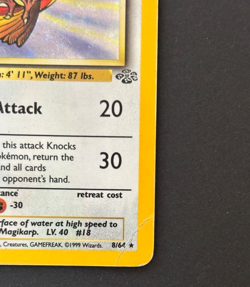 Pokemon Pidgeot Jungle 8/64 Holo 1999 WOTC TCG Card - MP - Image 2