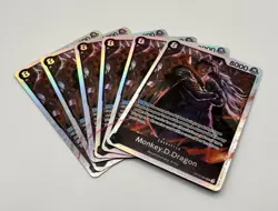 One Piece CCG Monkey.D.Dragon 6x Card Playset - OP12-094 SR - English NM - Image 1