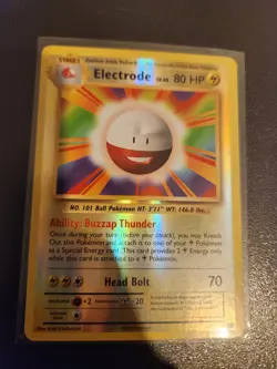 Pokemon TCG Electrode Evolutions 40/108 Reverse Holo Rare Holo Card - Image 1