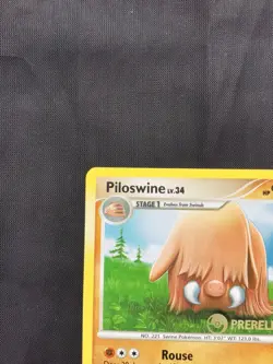 Pokemon Cards: Stormfront Prerelease: Piloswine 46/100 - Image 2
