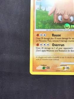 Pokemon Cards: Stormfront Prerelease: Piloswine 46/100 - Image 5