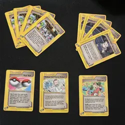 Pokemon Expedition Trainer Lot. Lightly played, excellent condition. 11 cards - Image 1