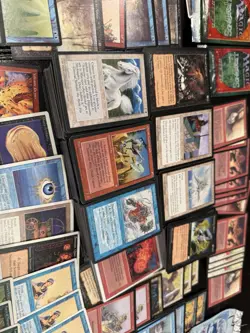 MEGA MTG Vintage Lot 800+ Cards Dark Ice Age 4th Revised Rares EMPTY PACKS - Image 2