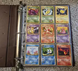 Pokemon Card Collection Binder Lot Rares Vintage Japanese - Image 2