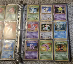 Pokemon Card Collection Binder Lot Rares Vintage Japanese - Image 4