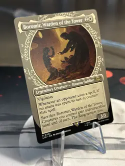 Ring Showcase - Boromir Warden of the Tower #0302 NM Regular - Image 1