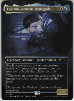 MTG Lavinia Azorius Renegade Rainbow Foil Foil NM Secret Lair Magic 1685 - Image 1