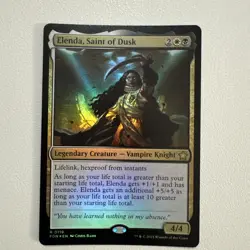 Elenda, Saint of Dusk (NM Foil) FDN-0119 Rare MTG - Image 1