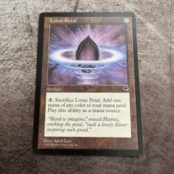 Lotus Petal - Tempest - MTG Magic the Gathering - MP - Image 1