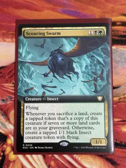 Scouring Swarm Mtg Edge Of Eternities Extended Art R 0036 - Image 3