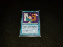 MTG 1x Revised blue rare HP Italian FBB Stasis - see description - Image 1