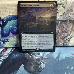 Lunar Convocation (Extended Art) #0366 Bloomburrow Foil NM - Image 1