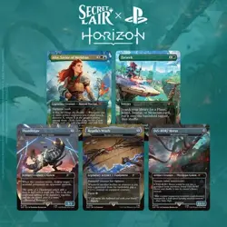 Magic the Gathering Secret Lair Horizon Zero Dawn Into the Forbidden West Non-Fo - Image 1