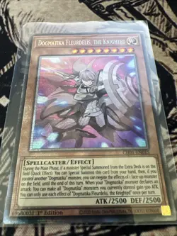 Yu-Gi-Oh Dogmatika Fleurdelis, the Knighted (Starlight Rare) CH01-EN015 - Image 1
