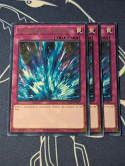3x Torrential Tribute (GRCR-EN057) - Rare (NM) - Yugioh Playset - Image 1