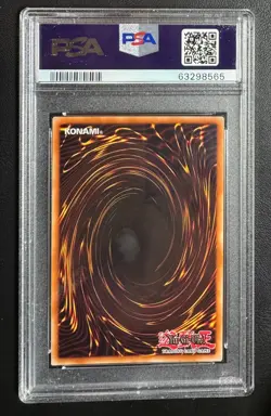 2018 Yugioh JUMP-EN085 Shooting Riser Dragon Ultra Rare Shonen Promo PSA 9 MINT - Image 2