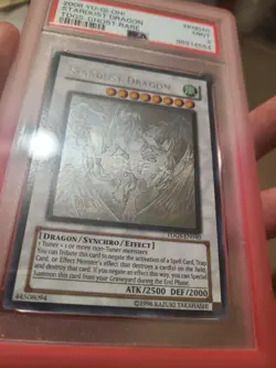 2008 YU-GI-OH! TDGS-THE DUELIST GENESIS GHOST RARE STARDUST DRAGON PSA 9 - Image 3