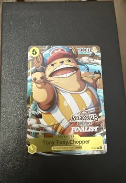 Tony Tony Chopper P-089 EN ONE PIECE TCG 25-26 OFFLINE REGIONALS FINALIST-NM - Image 1