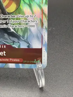 One Piece TCG Royal Blood OP10 - Monet SR Parallel Alt Art OP10-016 - Image 4