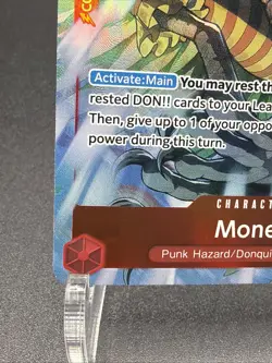One Piece TCG Royal Blood OP10 - Monet SR Parallel Alt Art OP10-016 - Image 5