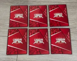 UNION ARENA NIKKE PcSR 6 Card Set Marian Rapi Cinderella Scarlet Red Hood - Image 2
