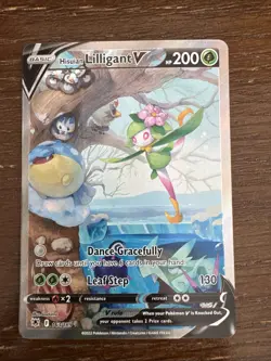 Hisuian Lilligant V 163/189 Alt Art Ultra Rare Card Pokemon Astral Radiance NM - Image 1