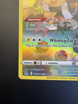 Pikachu TG05/TG30 Lost Origin Pokemon Card - Image 5