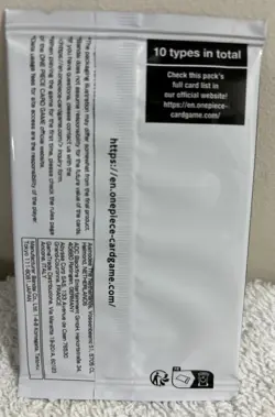 One Piece Card Game TCG Promo Judge Pack Volume 1 *Sealed English Version - Image 2