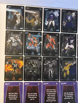 Bo Jackson Battle Arena 2024 Alpha Battle 47 Cards W Stickers Board Sheet - Image 5