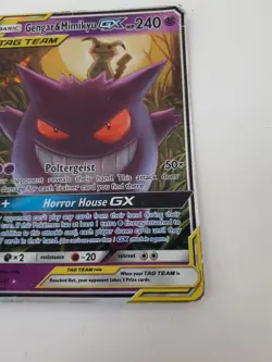 Gengar & Mimikyu GX Holo Single Pokemon Card 53/181 TCG Tag Team #Live - Image 3