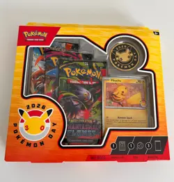⭐ Pokemon Day 2026 Collection - Single Box, Sealed - Pikachu Promo Card - Image 1