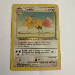 Pokemon Doduo Base Set 48/102 & Dodrio 34/64 Cards 1999 Rare 2 card Lot - Image 4