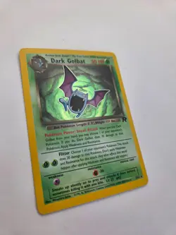 Pokemon TCG Rare Vintage Dark Golbat Holo Card 7/82 Team Rocket Set Wizards OTC - Image 3