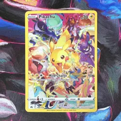 Pokemon TCG Pikachu Full Art Basic Card 160/159 English - Image 1