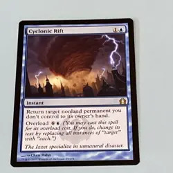 Cyclonic Rift 35 Return to Ravnica Regular MTG TCG CARD NM - Image 1