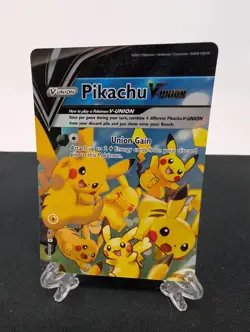 Pikachu v Union Holo Complete Set of 4 Cards NM Condition - Image 2
