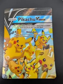 Pikachu v Union Holo Complete Set of 4 Cards NM Condition - Image 5