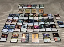 MTG Dungeons And Dragons (D+D) Theme Magic The Gathering Card Set Lot + Xtras - Image 1