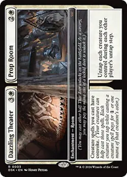 Magic The Gathering MTG DAZZLING THEATER FOIL Duskmourn: House of Horror NM - Image 1