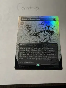 Magic the Gathering Surgical Extraction Foil Spiderman Secret Lair Ship Same Day - Image 1