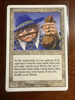 Battle Royale MTG Land Tax Magic The Gathering NM - Image 1
