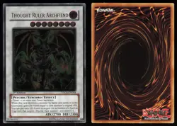 Thought Ruler Archfiend (UTR) TDGS-EN044 EURO Ultimate Rare 1st Edition Yu-Gi-Oh - Image 3