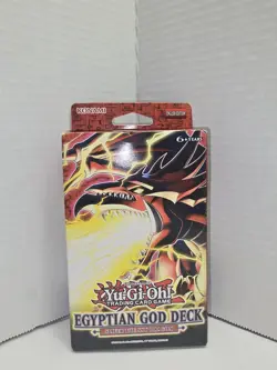 YU-GI-OH! EGYPTIAN GOD DECK: SLIFER THE SKY DRAGON Trading Cards Yugioh - Image 1