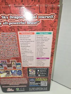 YU-GI-OH! EGYPTIAN GOD DECK: SLIFER THE SKY DRAGON Trading Cards Yugioh - Image 3