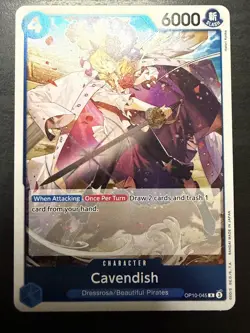 Cavendish R Foil One Piece Royal Blood #OP10-045 - Image 1