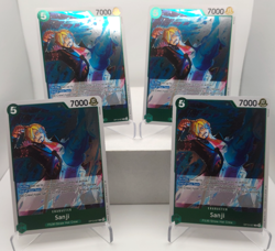 Sanji Playset - OP13-027 x4 - Carrying On His Will - One Piece TCG - English - Image 1