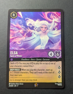 Disney Lorcana - Elsa Spirit of Winter - Legendary - 43/204 - FABLED - Image 1
