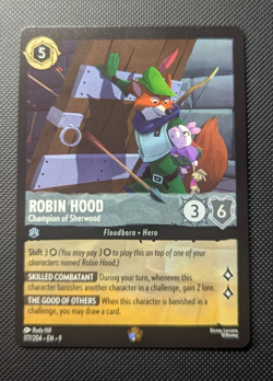 Disney Lorcana - Robin Hood Champion of Sherwood - 177/204 - FABLED - Image 1